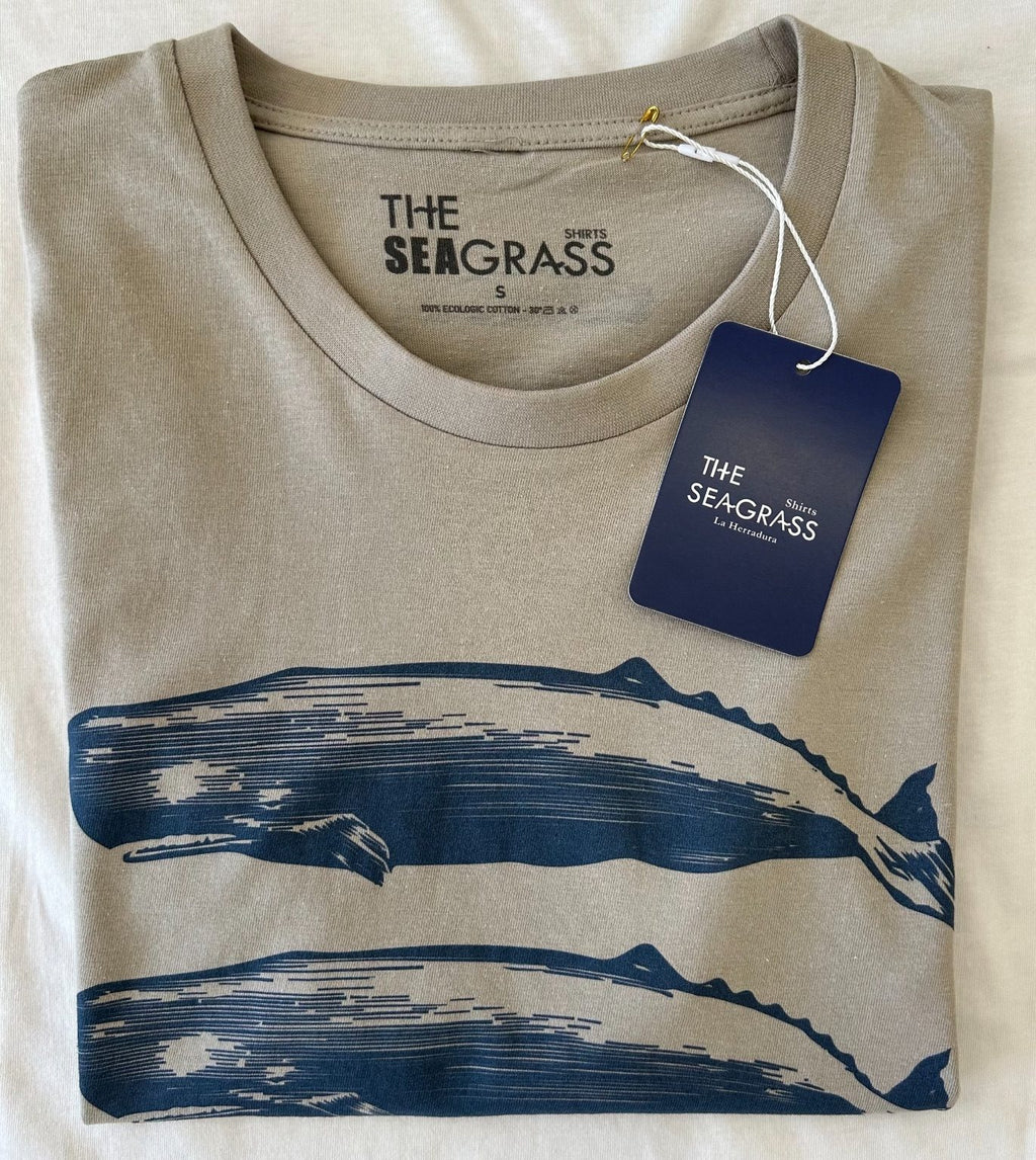 Camiseta 3 CACHALOTES Ópalo – etiqueta