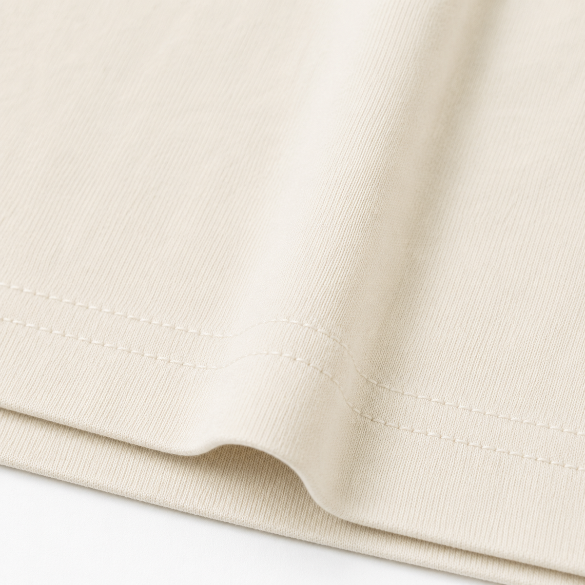 Camiseta TUNA FRUTTI – detalle del tejido – color Sage